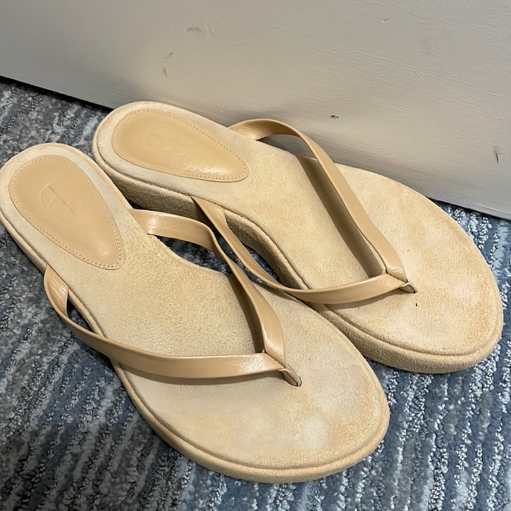 PORTE & PAIRE platform thong sandals size 36